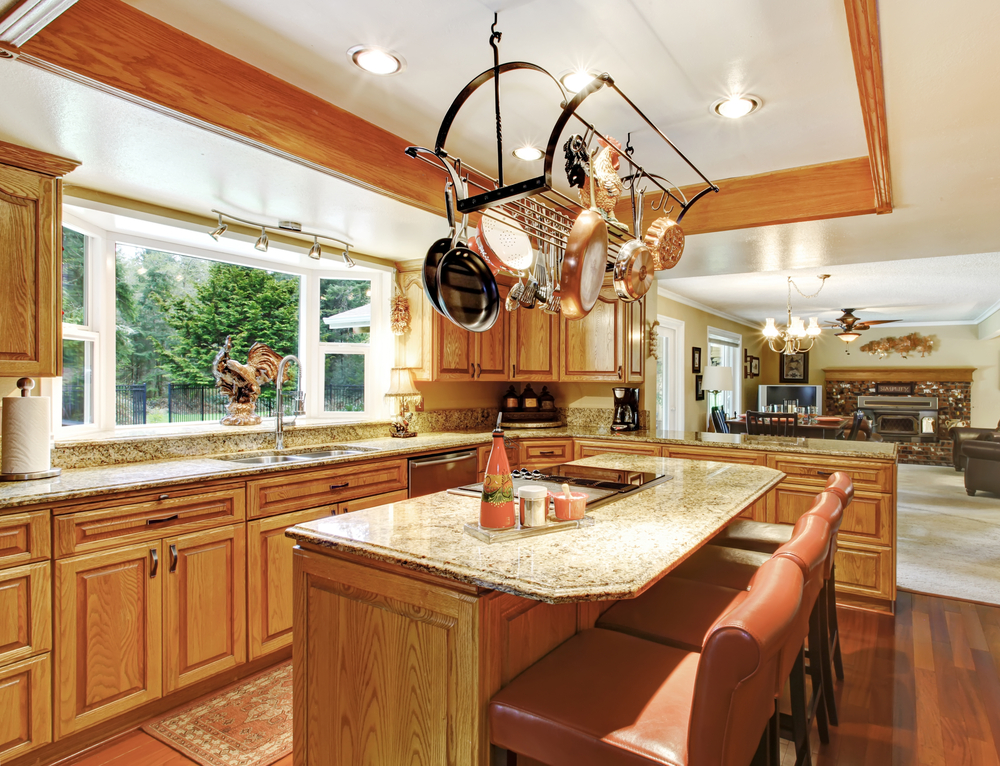 kitchen wooden ceiling design