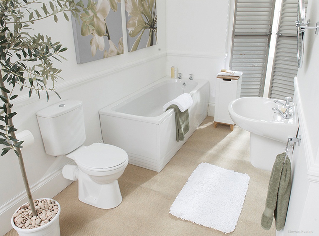 22 White Bathroom Ideas That Will Leave