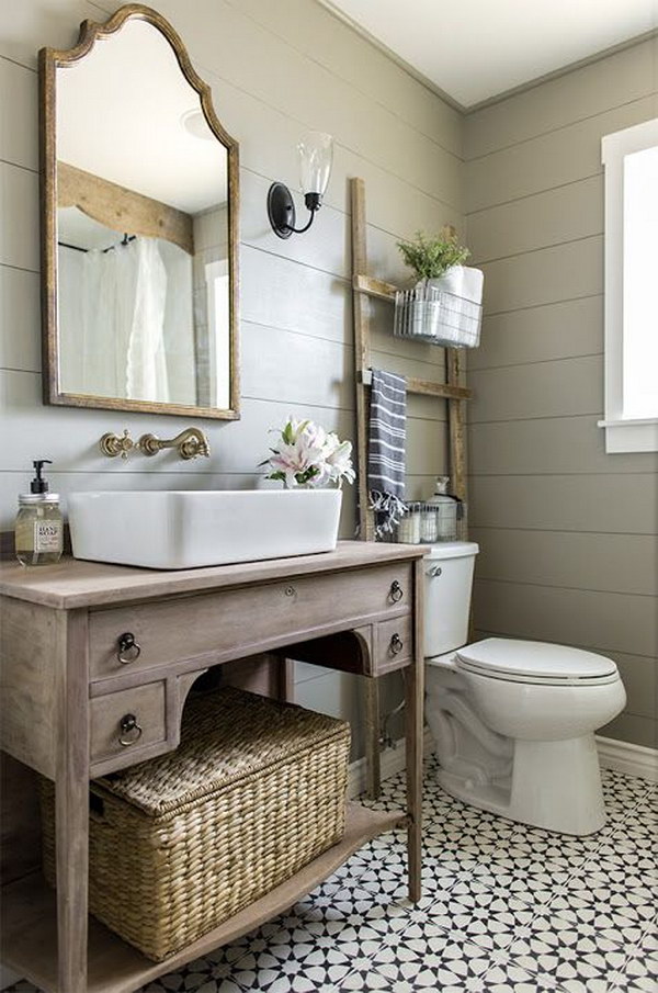 23 Rustic Bathroom Ideas That You Will Adore