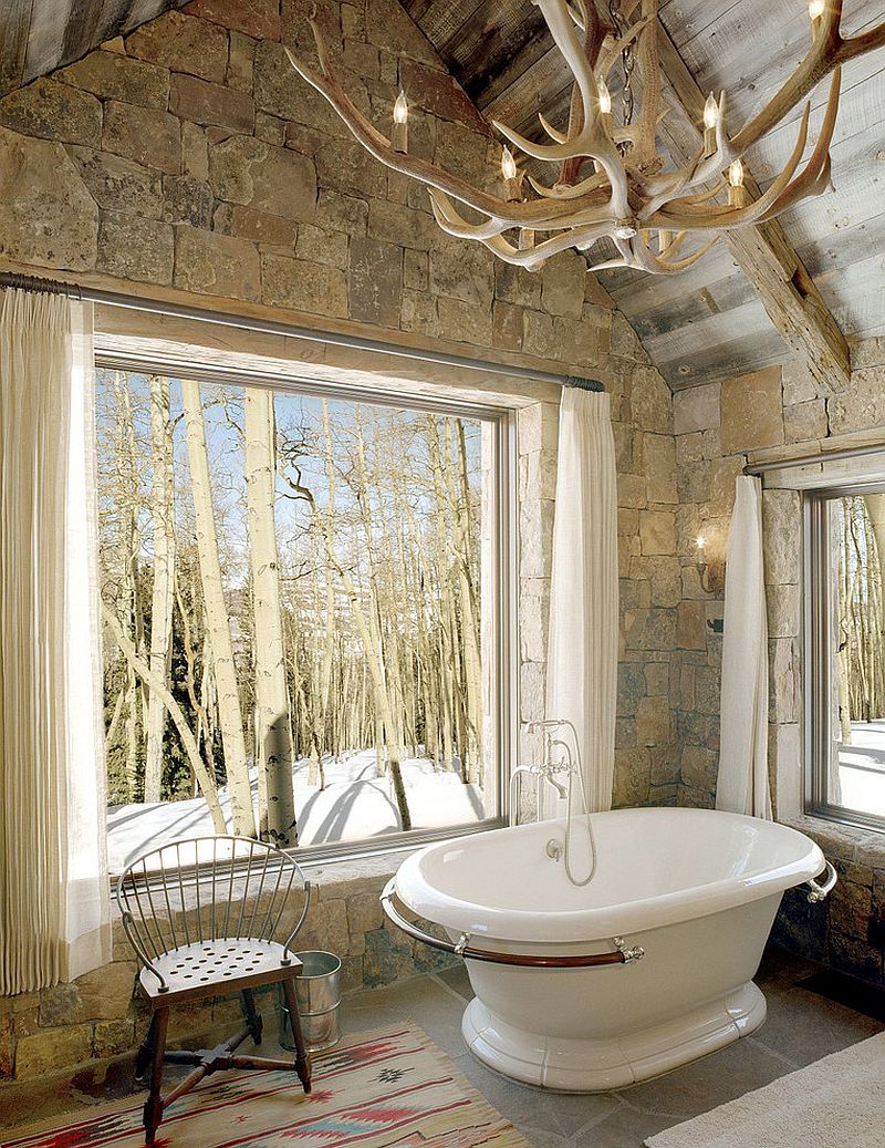 23 Rustic Bathroom Ideas That You Will Adore