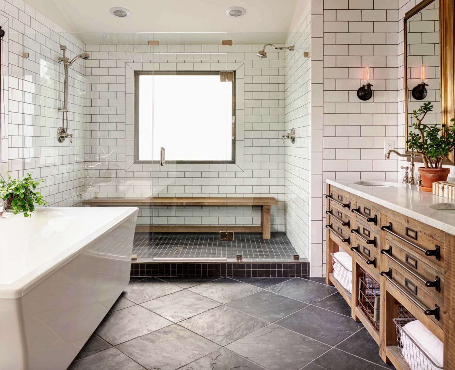 Modern Farmhouse Style Bathroom Vanity