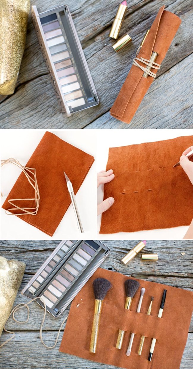 makeup storage ideas desk