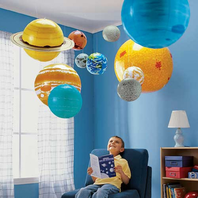 space theme bedroom ideas