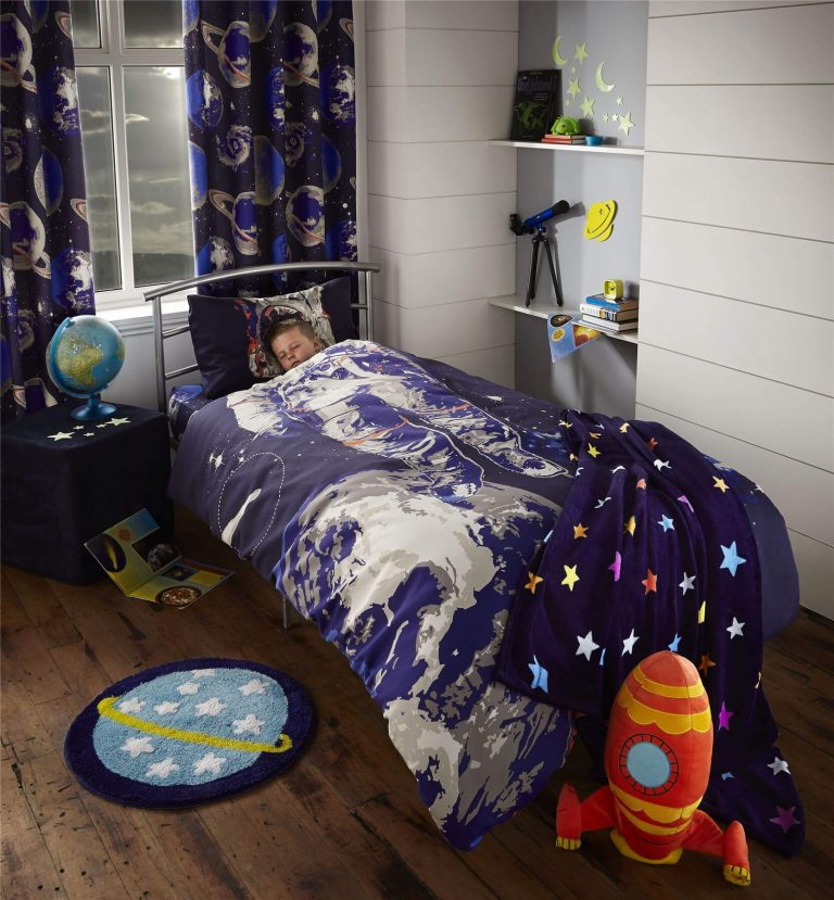 30 Space Themed Bedroom Ideas To Leave You Breathless